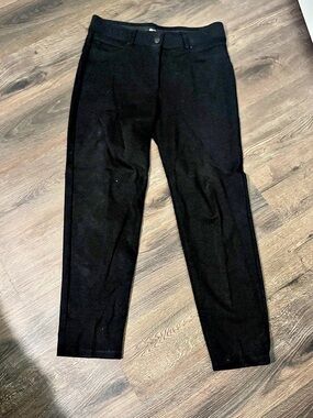 Chloe and Jasmine Black Straight Leg Pants Sz 14